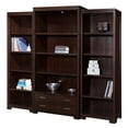thumbnail image 2 of Hekman 79184 CEO 42 Inch Wide Wood Lighted Bookcase with Two Adjustable Shelves, 2 of 2