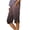 Wine, variant on Womens Cotton Shorts with Pockets Side Slit Detail Elastic Waist Gradient Summer Shorts
