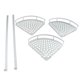 thumbnail image 1 of Estante de baño triangular Sunnimix Estante de triángulo de baño, 1 of 5