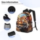 thumbnail image 3 of Easygdp Colorful Plant Tiger Mochila Casual para Portátil, Mochila para Escuela, Viajes, Negocios, 3 of 6