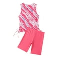 thumbnail image 3 of vigerkar Tankini Swimsuits with Shorts - Two Piece Swimsuits Tummy Control Bathing Suits Red, S, 3 of 9