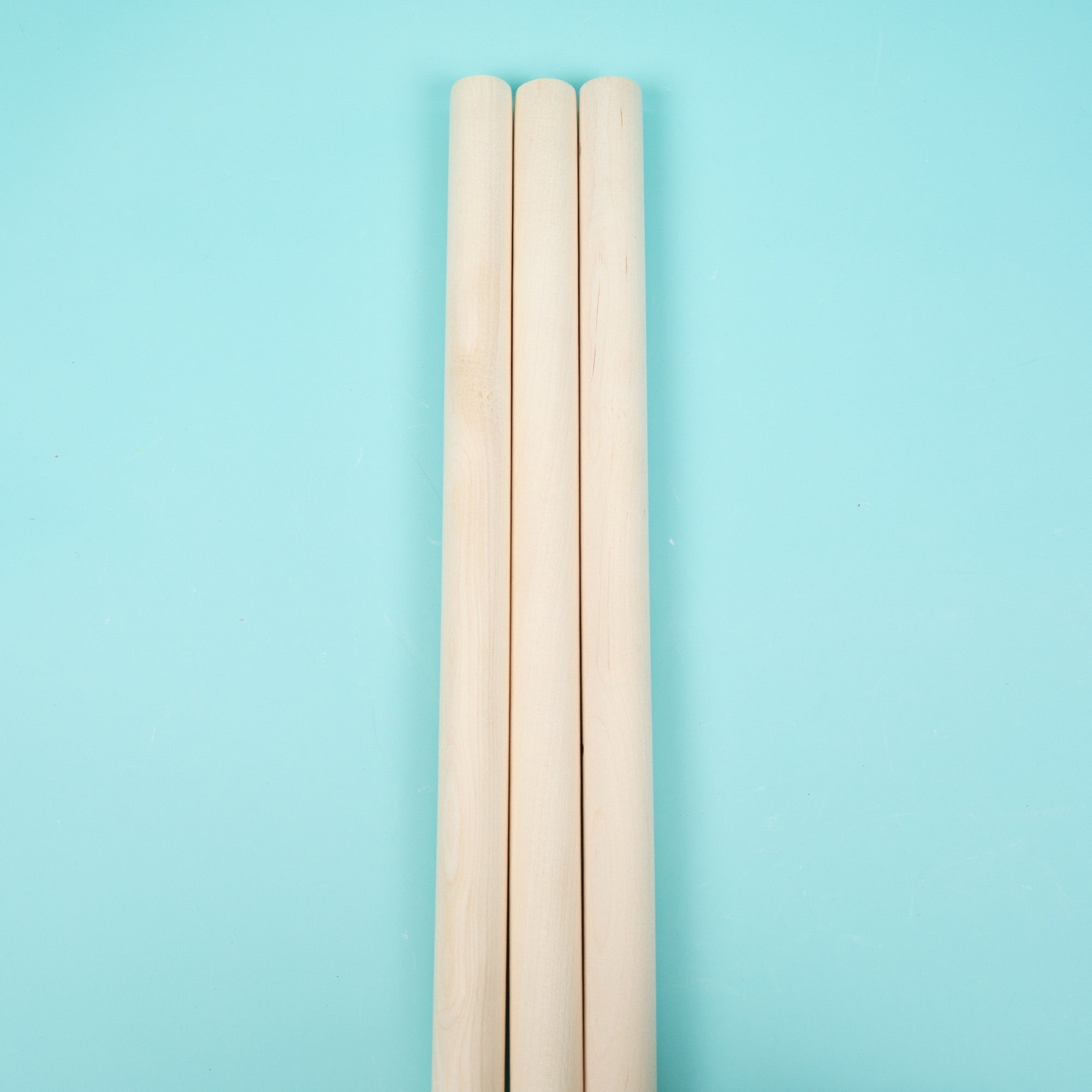 (3 pack) Hello Hobby Wooden Dowels, 0.75 in. x 12 in., 3-Pack
