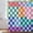 Rainbow Checkered, variant on Sage Green Checkered Shower Curtain Aesthetic 70S Retro Vintage Groovy Minimal Funky Cute Bathroom Decor Checkerboard Grid Modern Chic Eclectic Bathroom Accessories 70X70IN