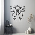 thumbnail image 4 of LaModaHome Exclusive Spotted Ribbon Detailed Ornament Metal Wall Art – Durable & Artistic Metal Wall Art for Home and Office Decor, Perfect for Any Interior Design Aesthetic, 4 of 5
