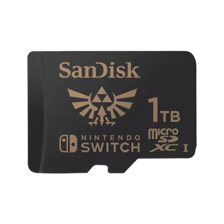 SanDisk 1TB microSDXC Memory Card for Nintendo Switch, Legend of Zelda - SDSQXAO-1T00-GN6ZN