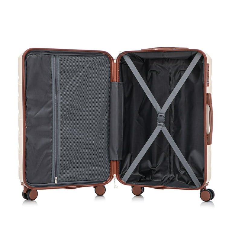 Luggage Sets 3 Piece(20/24/28), Expandable Carry On Suitcase with