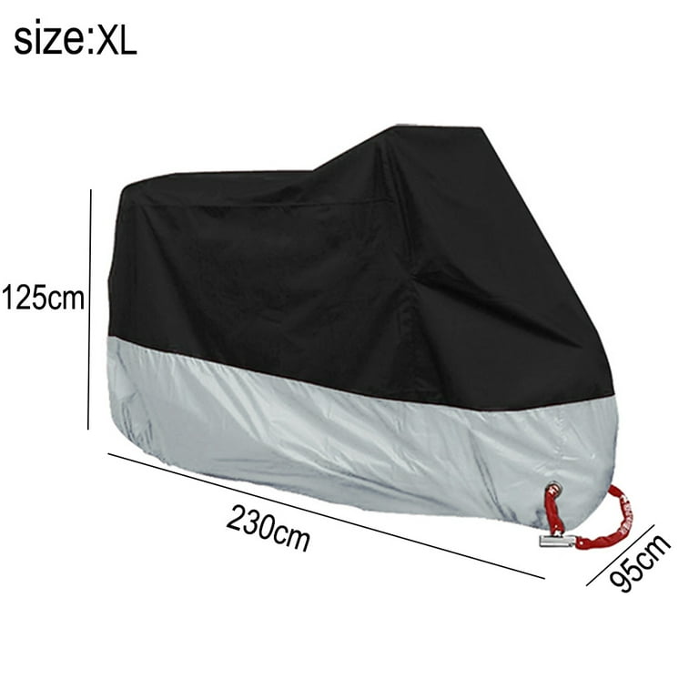 Motorcycle cover 2024 with lock