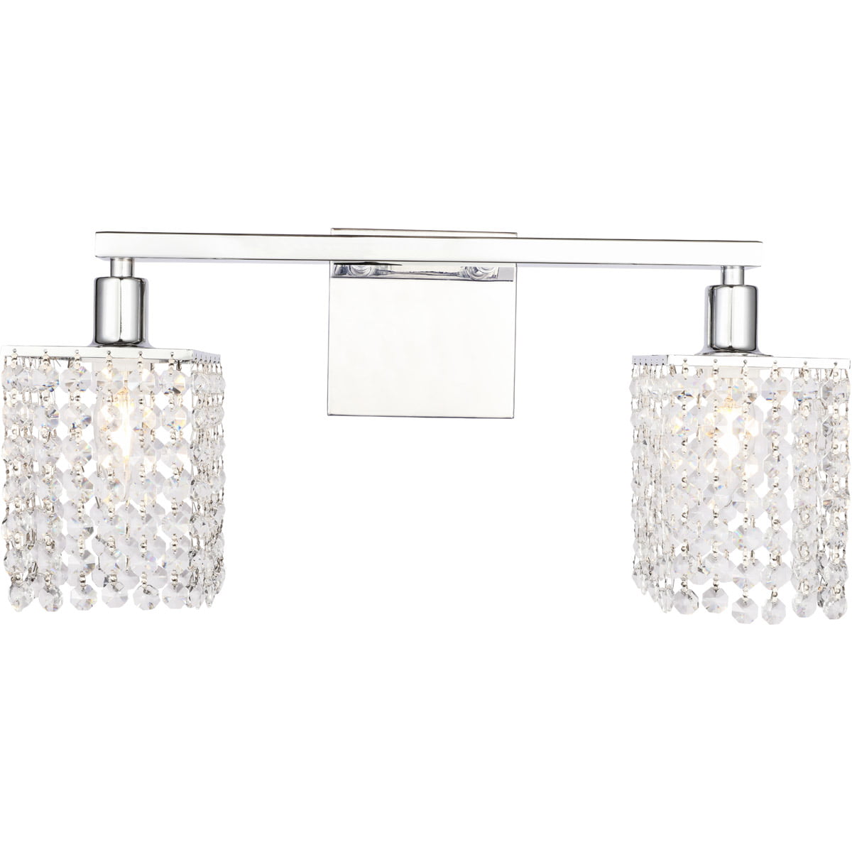 White Diamond/Chrome One Size WAC Lighting WS72-G939WD/CH Haven Pendant Fixture Wall Sconce with Glass