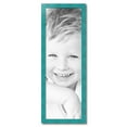 thumbnail image 2 of ArtToFrames 13" x 39" Turquoise Picture Frame, 13x39 inch Blue Wood Poster Frame (WOM-4588), 2 of 8
