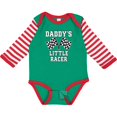 thumbnail image 3 of Inktastic Racing Daddy Little Racer Boys Long Sleeve Baby Bodysuit, 3 of 5