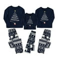 thumbnail image 1 of GRNSHTS Matching Family Pajamas Christmas Sets, Matching Sets Christmas PJs for Family Pajamas (Blue,4-5T), 1 of 11