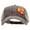 Brown Khaki, variant on Candy Corn Embroidered Patched Pigment Dyed Mesh Cap - Brown Khaki OSFM