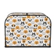 thumbnail image 2 of Fotbe Dog Faces for Four Slice Toaster Cover, Fingerprint Protector, Super Soft Appliance Cover And Dust Cover,Bread Dust Cover & Fingerprint Protection, 2 of 7