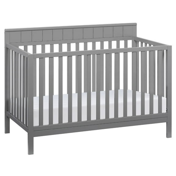 Oxford Baby Logan 4-in-1 Convertible Crib, Espresso