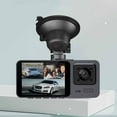 thumbnail image 4 of CxhicLuv Front & Inside Dash Cam, Dual Lens Car Recorder 8.6×4.3 Inch 1080P, Motion Detection, 24H Parking – Perfect for Late Shifts, Residential Areas Taxi Drivers, Night Commuters, 4 of 9
