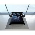 thumbnail image 4 of Satellite View Galaxy Bedding, 3D Outer Space Bed Set Full, Cosmic Duvet, 4 of 4