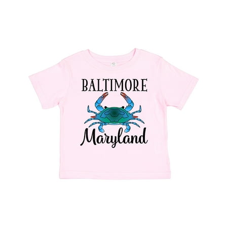 

Inktastic Baltimore Maryland Vacation Blue Crab Boys or Girls Toddler T-Shirt