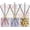 Warm Vanilla/Cherry Blossom/Lavender Thyme, variant on Reed Diffuser Set of 3-3 Pack/ 3.04 Fl.oz Diffuser with 24 Sticks Warm Vanilla/Cherry Blossom/Lavender Thyme Reed Diffuser for Home Bathroom Office Shelf Decor