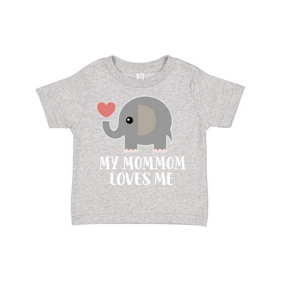 Inktastic Mommom Loves Me Grandchild Boys or Girls Toddler T-Shirt