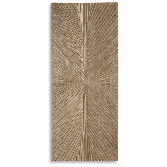 Signature Design by Ashley Casual Lenora Wall Decor Distressed Brown