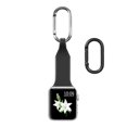 thumbnail image 1 of Compatible con Apple Watch Fob Collar Cordón Llavero Reloj de bolsillo Estuche Clip Enfermera Brazalete Colgante Mosquetón. Adecuado para la serie Iwatch SE/8-1. (Z/Negro/NUEVO 42/44/45 mm), 1 of 1