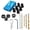 18Pcs, variant on Pocket Hole Screw Jig Dowel Drill Guide Woodworking Locator with Drill Bits Woodworking Clamp