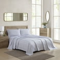 thumbnail image 3 of Brielle Home Printed Cotton Sateen Sheets Collection, 3 of 6