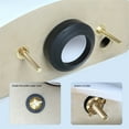 thumbnail image 5 of 2Pcs Portable Sturdy Toilet Seat Bolts Set Waterproof Designs with Carbon Steel Screws Convenoent for Long Time Use, 5 of 8