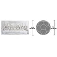 thumbnail image 2 of Design Toscano The Last Supper Religious Wall Frieze Sculpture, 58 cm, Polyresin, Antique Stone, 2 of 5