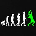 thumbnail image 3 of CafePress - Tennis Evolution (Green) T Shirt - Dark T-Shirt Kids XS-XL, 3 of 4