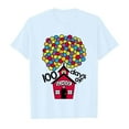 thumbnail image 4 of YUEHUA 100 Days of School Shirt for Toddler School T Shirt Kids Happy 100th Day Tshirt Boys Girls Gift Tees Tops, 4 of 4