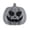 Gray, variant on QLUEWX Resin Jack O' Lantern LED Light, Hollow Face Faux Pumpkin Lamp, Flameless Halloween Tabletop Decor for Fall Harvest Mantel Shelf Home Display