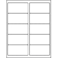 thumbnail image 2 of MACO ML1000 White Laser/Inkjet Shipping & Address Labels, 2 x 4, 100 Sheets (10 Labels per Sheet) - Box of 1000 Labels, 2 of 2