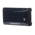 thumbnail image 1 of Water Temp Gauge, Motorcycle Water Temp Meter Waterproof  For Modification Red Backlit, 1 of 8