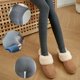 thumbnail image 4 of Leggings de invierno para mujer, medias cálidas opacas, medias de algodón elásticas, 4 of 8