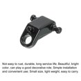 thumbnail image 4 of Unique Bargains Guitare Métal Rouleau String Arbre Retenue Cordes Guides Noir pour Guitare Électrique Basse avec Vis, 4 of 5