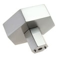thumbnail image 3 of GlideRite 1-1/2 in. Solid Hexagon Cabinet Knobs, Satin Nickel, Pack of 25, 3 of 4