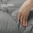 thumbnail image 4 of Outsunny 2 PCs Patio Bench Cushions 2 Seater Outdoor Loveseat Cushion Gray, 4 of 10