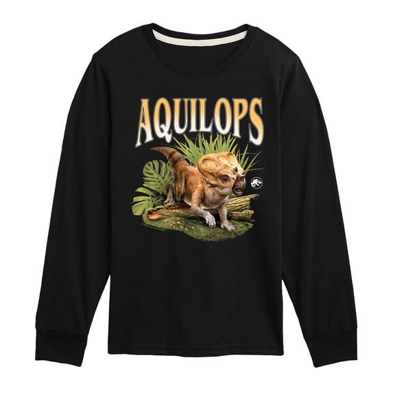 Jurassic World - Aquilops - Youth Boys Long Sleeve Graphic T-Shirt