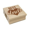 thumbnail image 1 of Best Uncle in Heart Square Rubber Stamp Stamping Scrapbooking Crafting - Medium 1.75in, 1 of 7