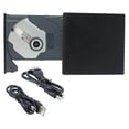 thumbnail image 1 of Lecteur DVD externe USB 2.0 Plug and Play, silencieux, stable et durable, pour ordinateur portable, de bureau, tout-en-un, 1 of 4
