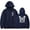Navy, variant on DannyLux Merch Hoodie Pockets Drawstring Unisex Hooded Sweatshirt Fashion Clothing