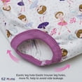 thumbnail image 4 of Ropa interior de entrenamiento EZ Moms, impermeable, para niñas pequeñas, paquete de 10 unidades, 3T-4T, 4 of 6