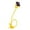 Yellow, variant on Gooseneck Phone Holder with Clamp - 360° Adjustable Cell Phone Mount for Bed. Long Flexible Lazy Arm, Non - Foam Grip. Ideal for Bedside, Desk, Gym. Sturdy Metal & ABS Build,Black,1PCS