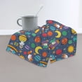 thumbnail image 6 of Fotbe Cartoon Space Pattern Premium Towels , (27.5x16in) Lightweight and Highly Absorbent Quick Drying Microfiber Towel, Perfect for Daily Use, 6 of 6