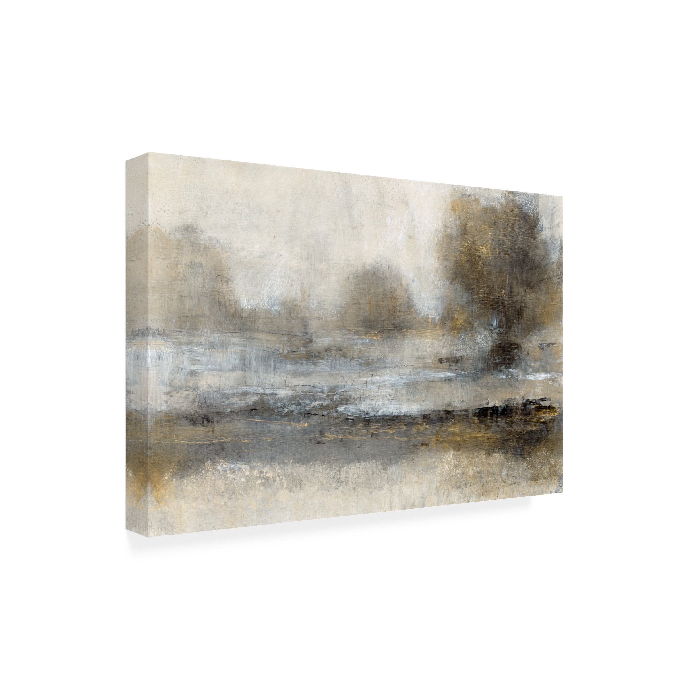 Tim OToole 'Gilt Landscape I' Canvas Art