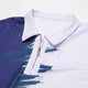 thumbnail image 4 of Mens Camisas de Manga Corta Rayas Zip-Up Solapa Deportes Top, Casual Camisa de Manga Corta para Hombres, 4 of 7