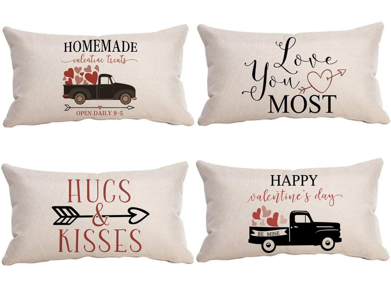 Love You More Loving Quote Sweet Pickup Romantic Words Lovers Square Pillow 