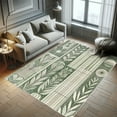 thumbnail image 5 of Ambesonne Mid Century Modern Decorative Rug Carpet, in Nature Colors, 5' 1" X 7' 5", Pale Reseda Green Emerald, 5 of 5