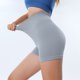thumbnail image 2 of Jacenvly New Biker Shorts for Women Summer Leisure Solid High Waisted Sports Shorts Quick Drying Elastic Waist Biker Shorts Plus Size, 2 of 7